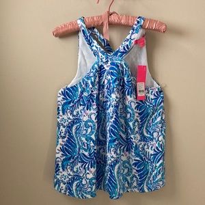 NWT! Lilly Pulitzer Rori Top in "Bird is the Word" pattern
